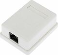 REXANT 03-0132 Розетка компьютерная внешняя, 1-порт RJ-45 (8P8C), UTP CAT 6 REXANT