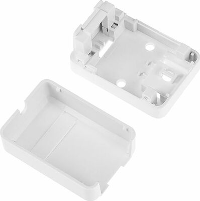 REXANT 03-0221 Корпус настенной розетки под 1 модуль Keystone Jack белый