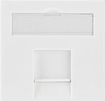 REXANT 03-0261 Вставка Mosaic 45x45, на 1 порт со шторкой 