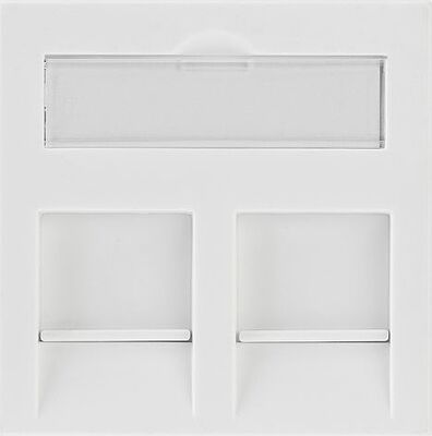 REXANT 03-0262 Вставка Mosaic 45x45, на 2 порта со шторкой 