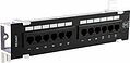 REXANT 04-0020 Панель коммутационная настенная, 12 портов, UTP, RJ-45, CAT 5e REXANT