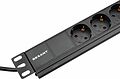 REXANT 04-0101-1 Блок распределения питания для 19 quot; шкафов, горизонтальный, 6 розеток СЕЕ 7/4, 16A, без выкл, алюм корп, шнур 2м, вилка СЕЕ 7/7 REXANT REXANT 04-0101-1 Блок распределения питания для 19 quot; шкафов, горизонтальный, 6 розеток СЕЕ 7/4, 16A, без выкл, алюм корп, шнур 2м, вилка СЕЕ 7/7 REXANT