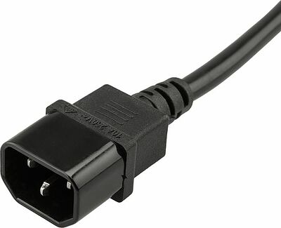REXANT 04-0302-1 Блок распределения питания для 19 quot; шкафов, горизонтальный, 8 розеток СЕЕ 7/4, 10A, выкл, алюм корп, шнур 2м, вилка C14 REXANT