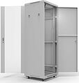 REXANT 04-2304 Шкаф напольный 19 quot; 47U 600х600мм, передняя дверь стекло, задняя дверь металл, RAL 7035 REXANT