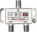 REXANT 05-6101 Делитель ТВx2 под F-разъем, 5-1000МГц, Silver (3 F-разъема в комплекте) REXANT