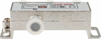 REXANT 05-6102 Делитель ТВх3 под F-разъем, 5-1000МГц, Silver (4 F-разъема в комплекте) REXANT