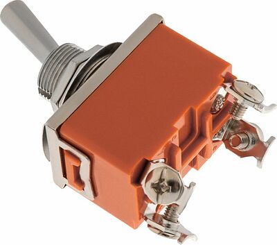 REXANT 06-0326-B Тумблер 250V 15А (4c) ON-OFF двухполюсный (KN-201) REXANT (в упак. 1шт.)