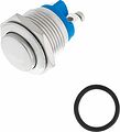 REXANT 06-0348-A Кнопка антивандальная Ø16 Б/Фикс (2с винт) OFF-(ON) выпуклая (A16-A3) REXANT (в упак. 1шт.)