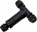 REXANT 07-5962 Кабельный коннектор T-образный (3PIN 0,5-2,5мм2) IP68 REXANT