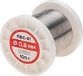 REXANT 09-3120 Припой без канифоли ПОС-61, 100г, Ø0,8мм, (олово 61%, свинец 39%), катушка REXANT