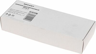 REXANT 09-3501 Припой ПОМ-3, 100г, Ø1мм, (олово 97%, медь 3%), бессвинцовый, ГОСТ 21931-76, катушка REXANT