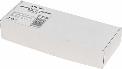 REXANT 09-3513 Припой ПОСу 95-5, 100г, Ø2мм, (олово 95%, сурьма 5%), бессвинцовый, ГОСТ 21931-76, катушка REXANT