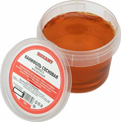REXANT 09-3711 Канифоль сосновая, флюс НЕЙТРАЛЬНЫЙ, марка А, 100г, банка REXANT
