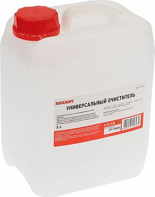 REXANT 09-4112 Очиститель универсальный, 5л, канистра (абсолютированный 99,7%) REXANT