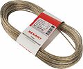 REXANT 09-5125 Трос стальной в ПВХ оплетке d=2,5мм, прозрачный (моток 20м) REXANT