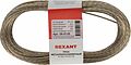 REXANT 09-5125 Трос стальной в ПВХ оплетке d=2,5мм, прозрачный (моток 20м) REXANT