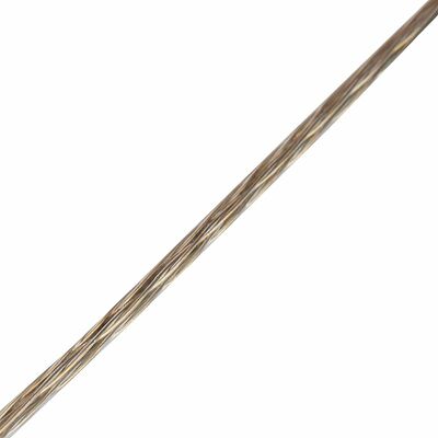 REXANT 09-5125 Трос стальной в ПВХ оплетке d=2,5мм, прозрачный (моток 20м) REXANT