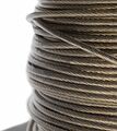 REXANT 09-5320 Трос стальной в ПВХ оплетке d=2,0мм, прозрачный (бухта 200м) REXANT