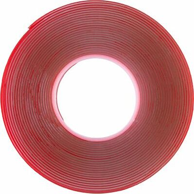 REXANT 09-6057 Лента клейкая двухсторонняя прозрачная, на VHB акриловой основе, 10 мм х 5 м REXANT