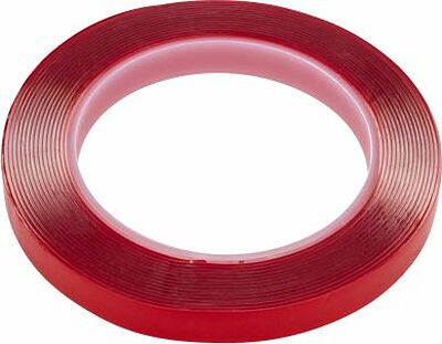 REXANT 09-6512 Двухсторонний скотч, акриловая основа, прозрачный, 12мм, ролик 5м REXANT