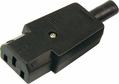 REXANT 11-0004-9 Сетевой штекер на шнур (1 шт.) (пакет БОПП) REXANT