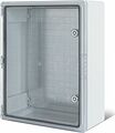 REXANT 11-0411 Корпус пластиковый ЩМПп с прозрачной дверцей и монтажной панелью 350х250х150мм, АБС, УХЛ1, IP65 REXANT