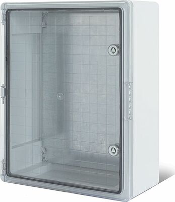 REXANT 11-0411 Корпус пластиковый ЩМПп с прозрачной дверцей и монтажной панелью 350х250х150мм, АБС, УХЛ1, IP65 REXANT