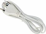 REXANT 11-1147 Шнур сетевой 2х0,75 мм² 1,8м белый REXANT