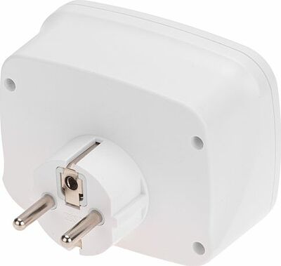 REXANT 11-1250 Тройник электрический 16А с/з + 2х2,5А + 3хUSB-A 2,4А + USB Type-C 3А, белый REXANT