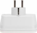 REXANT 11-1250 Тройник электрический 16А с/з + 2х2,5А + 3хUSB-A 2,4А + USB Type-C 3А, белый REXANT