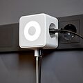 REXANT 11-1251 Двойник электрический Куб 16А с/з + 2хUSB-A 2,4А + USB Type-C 3А с ночной подсветкой, белый REXANT REXANT 11-1251 Двойник электрический Куб 16А с/з + 2хUSB-A 2,4А + USB Type-C 3А с ночной подсветкой, белый REXANT