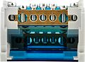 REXANT 11-2304-7 Шина на DIN-рейку в корпусе (кросс-модуль) 4х7 REXANT