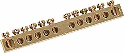 REXANT 11-2360 Шина PEN «земля-ноль» 6х9мм 12/1 (12 групп/крепеж по центру) REXANT