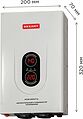 REXANT 11-5015 Стабилизатор напряжения настенный АСНN-2000/1-Ц REXANT REXANT 11-5015 Стабилизатор напряжения настенный АСНN-2000/1-Ц REXANT