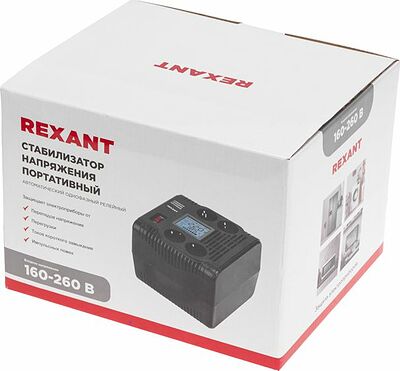 REXANT 11-5032 Стабилизатор напряжения портативный REX-PR-2000 REXANT