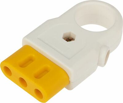 REXANT 11-8526 Розетка разборная без з/к 6А плоская белая REXANT