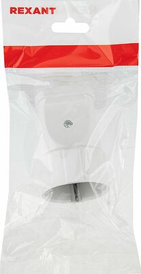 REXANT 11-8528 Розетка разборная Евро с з/к 16А белая REXANT