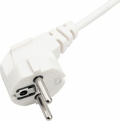 REXANT 11-8735 Удлинитель 3 гнезда, 5м, 3х1,0мм², с/з, белый REXANT