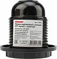 REXANT 11-8816 Патрон карболитовый с кольцом Е27 черный, c этикеткой REXANT REXANT 11-8816 Патрон карболитовый с кольцом Е27 черный, c этикеткой REXANT