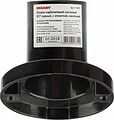 REXANT 11-8817 Патрон карболитовый настенный Е27 черный, c этикеткой, наклонный REXANT