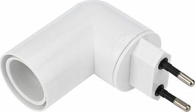 REXANT 11-8883 Переходник-светильник для крепления в штепсельной сетевой розетке переходник цокольный AC 220В-Е14 с выключателем REXANT