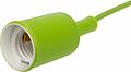 REXANT 11-8886 Патрон E27 силиконовый со шнуром 1м зеленый REXANT REXANT 11-8886 Патрон E27 силиконовый со шнуром 1м зеленый REXANT