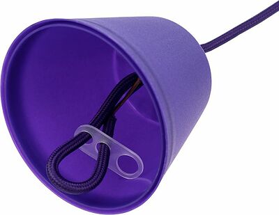 REXANT 11-8887 Патрон E27 силиконовый со шнуром 1м фиолетовый REXANT