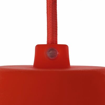 REXANT 11-8888 Патрон E27 силиконовый со шнуром 1м красный REXANT