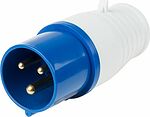 REXANT 11-8900 Вилка 013 переносная 2Р+РЕ 16А 220В IP44 REXANT