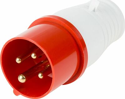 REXANT 11-8901 Вилка 014 переносная 3Р+РЕ 16А 380В IP44 REXANT