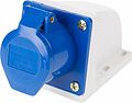 REXANT 11-8909 Розетка 113 стационарная 2Р+РЕ 16А 220В IP44 REXANT