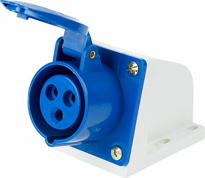 REXANT 11-8909 Розетка 113 стационарная 2Р+РЕ 16А 220В IP44 REXANT