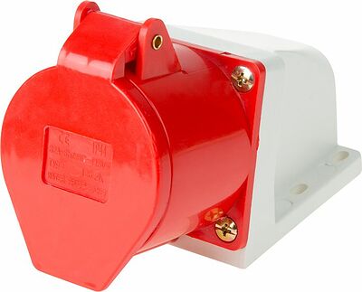 REXANT 11-8914 Розетка 125 стационарная 3Р+РЕ+N 32А 380В IP44 REXANT