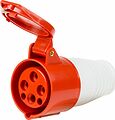 REXANT 11-8919 Розетка 214 переносная 3Р+РЕ 16А 380В IP44 REXANT